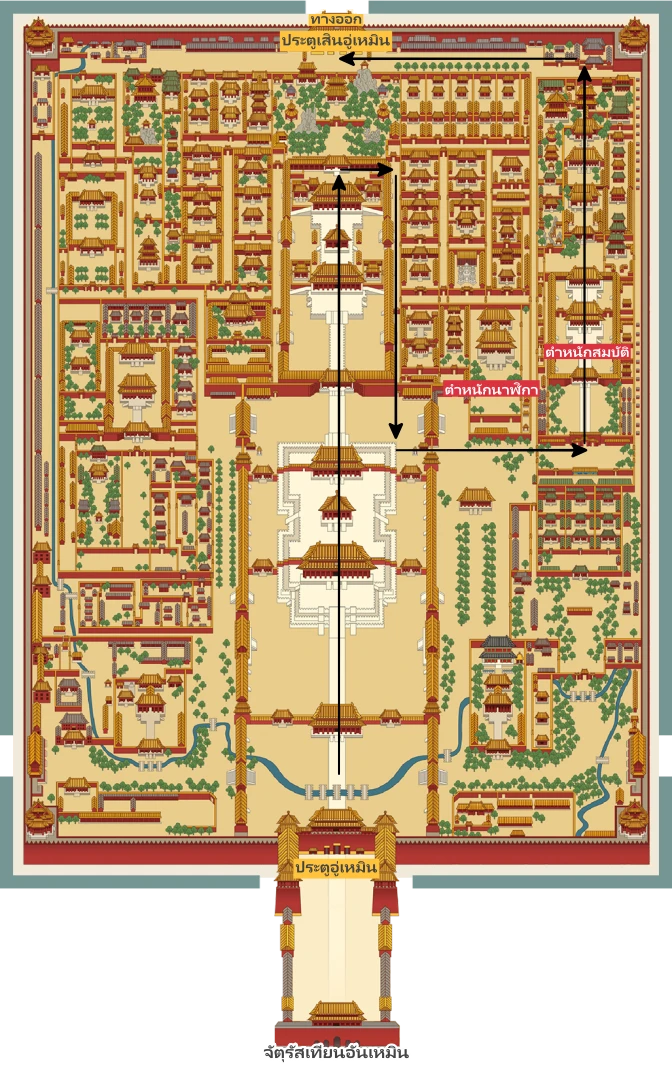 The Palace Museum Map