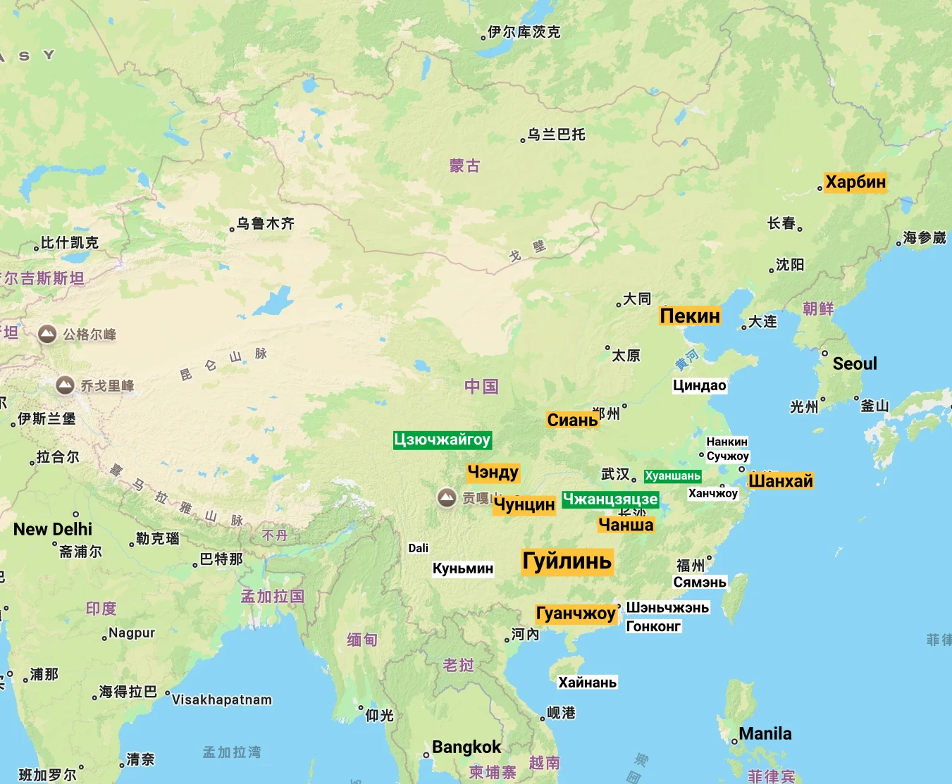 Guilin location