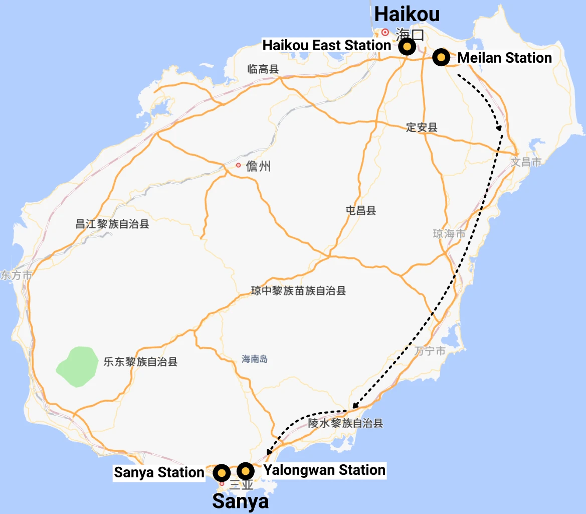 fromHaikoutoSanya
