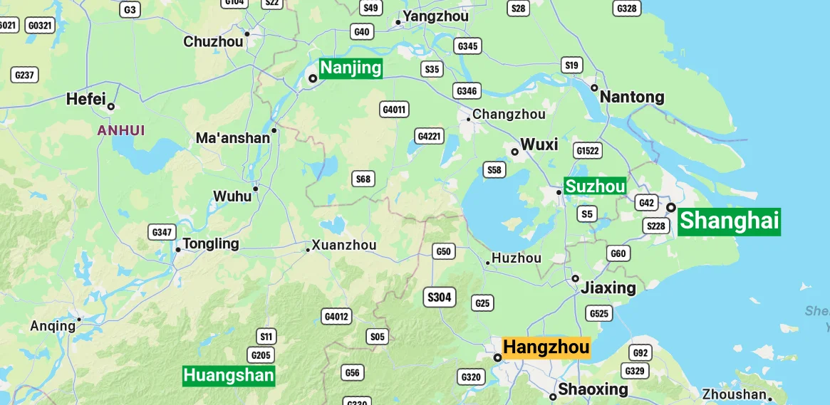 Hangzhou location