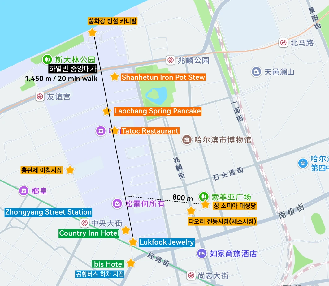 zhongyang street map