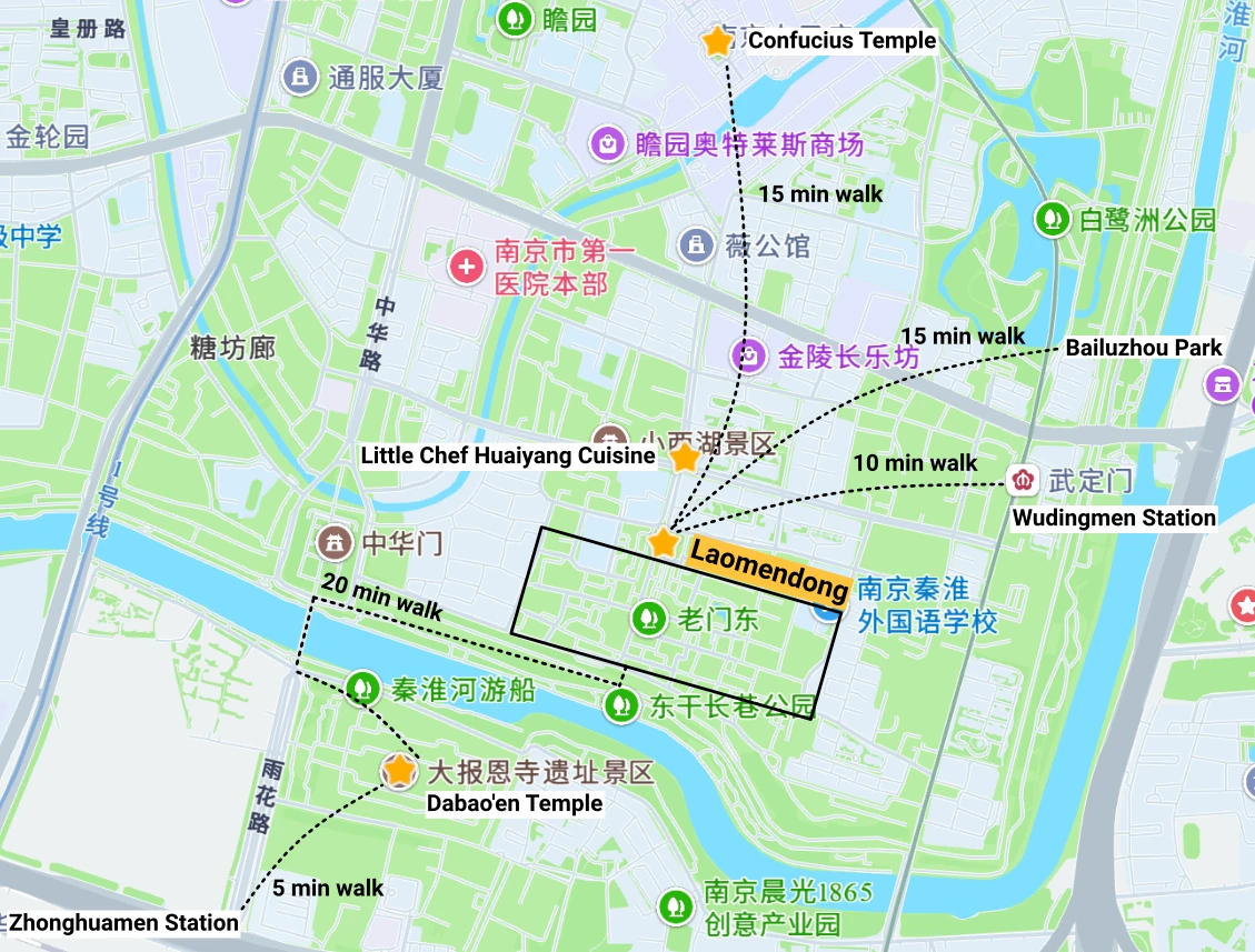 laomendong map