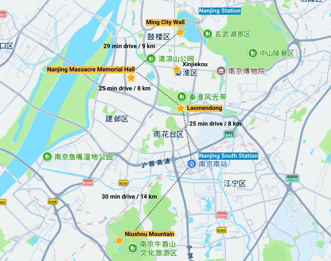 Nanjing map