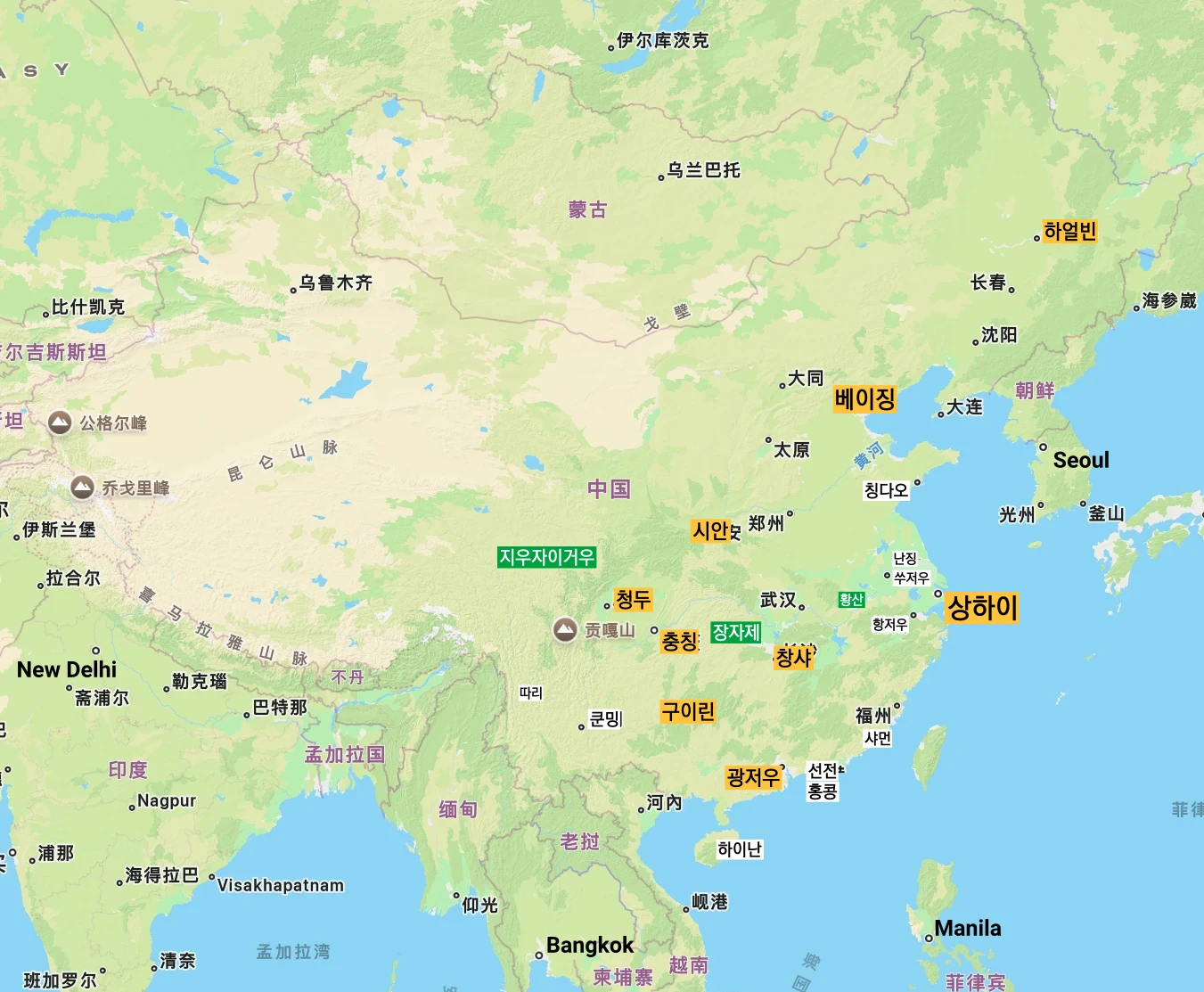 map