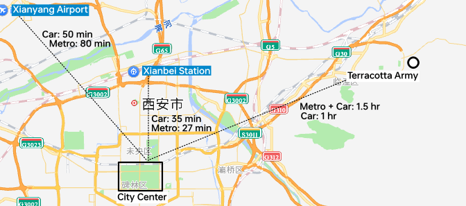 Xi’an map
