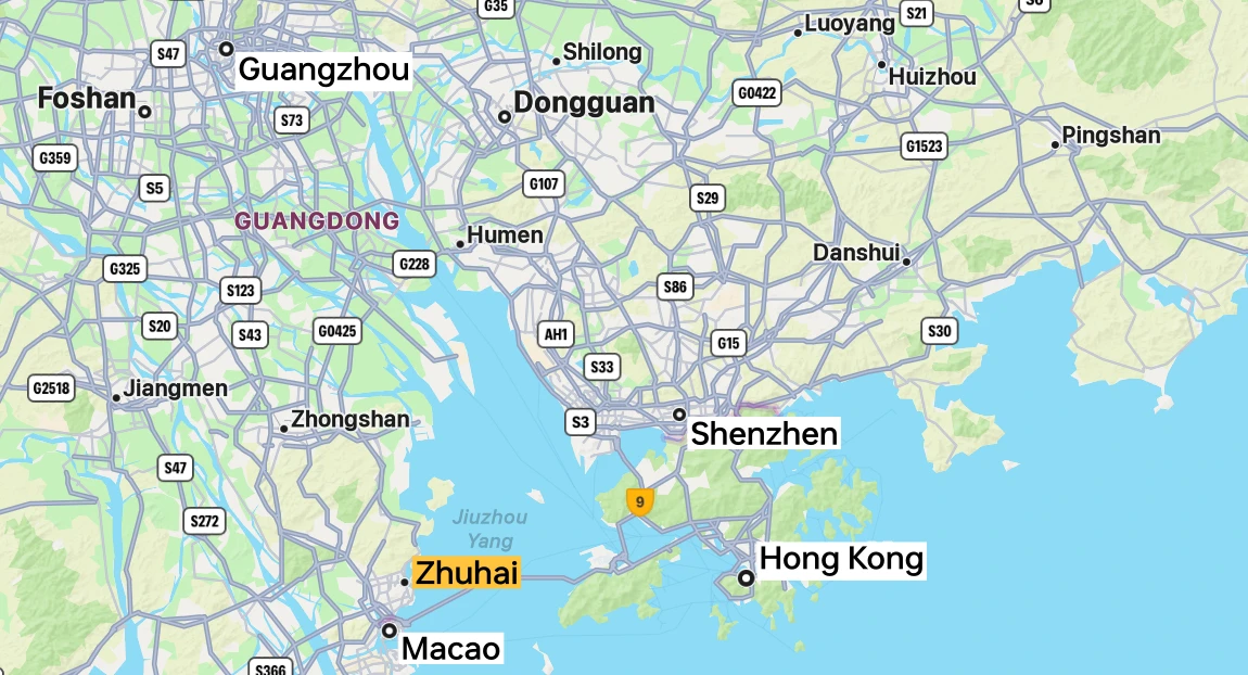 zhuhai location