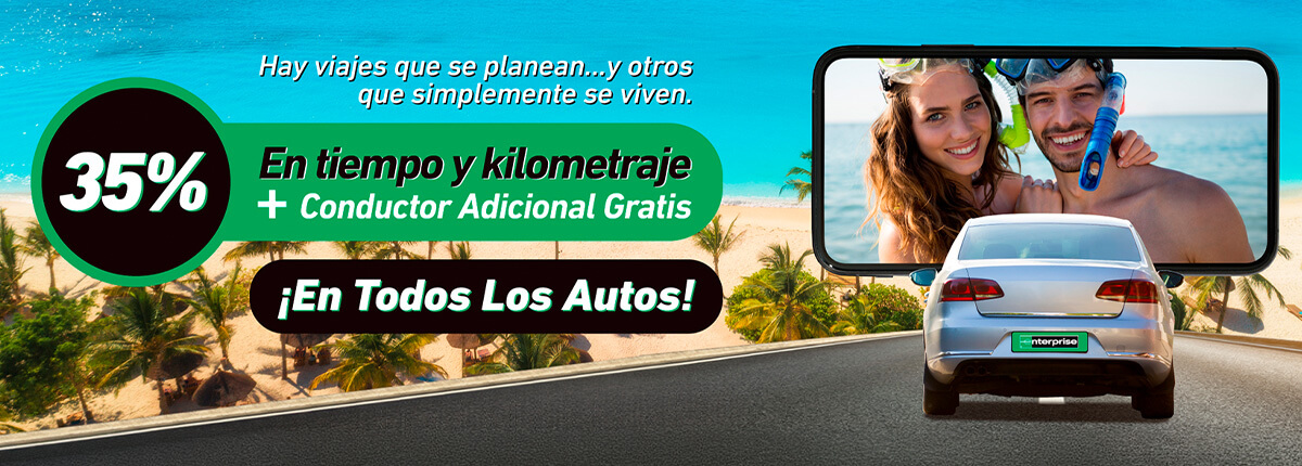 Hay viajes que se planean y otros que simplemente se viven 35% tiempo y kilometraje mas conductor adicional gratis