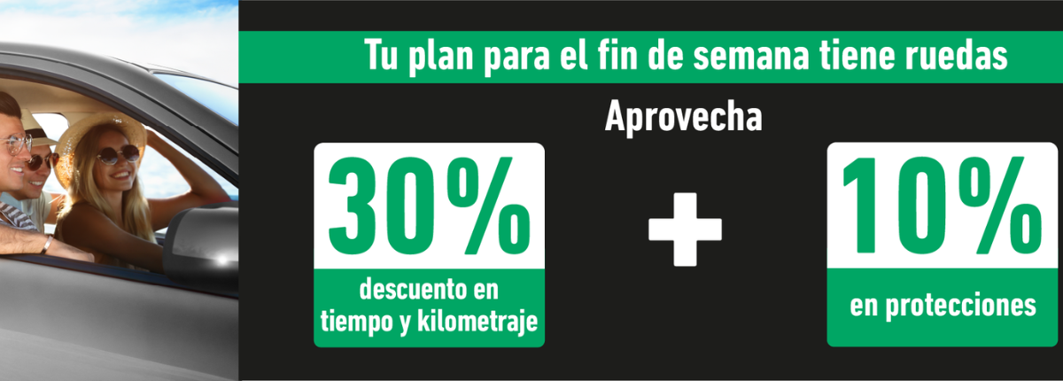Escape de fin de semana de fin de semana de jueves a domingo