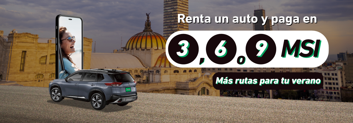Paga en 3, 6 o 9 MSI y sigue armando tus vacaciones