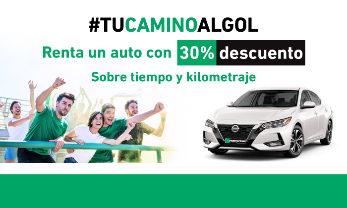 Renta y Paga en línea y viaja con descuento especial