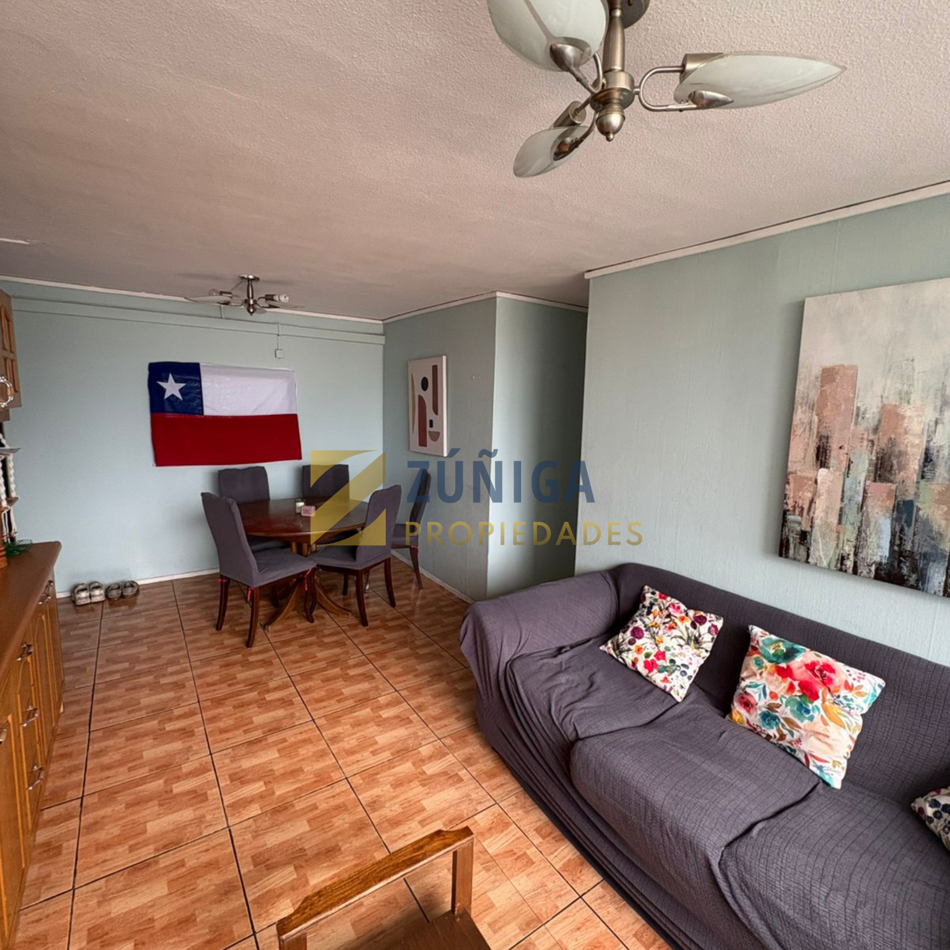  ¡Departamento Amoblado en Torres San Borja, Centro de Santiago!  - 1
